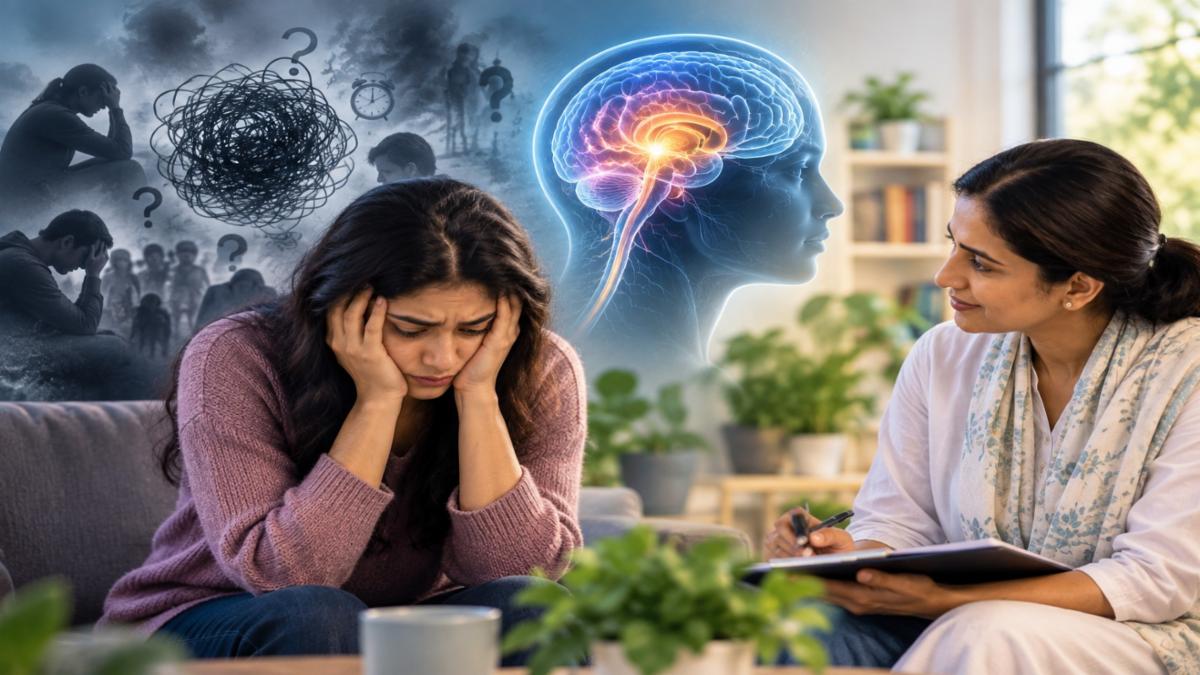 Anxiety-ன் Brain Science: பதற்றத்தை புரிந்து நிர்வகிக்க உதவும் Calmscious Therapy | Dr. Mehar