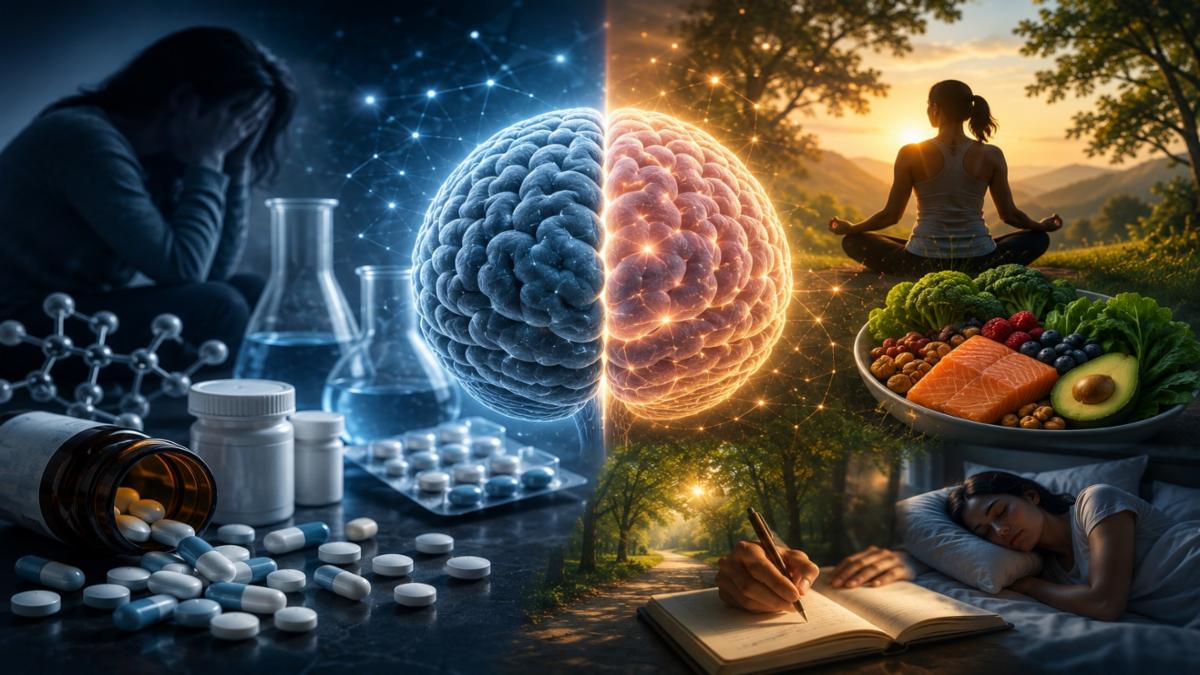 மருந்துகளை மட்டுமே நம்புவது சரியா? மனநலத்தில் அறிவியல் என்ன சொல்கிறது? | Dr. Mehar
