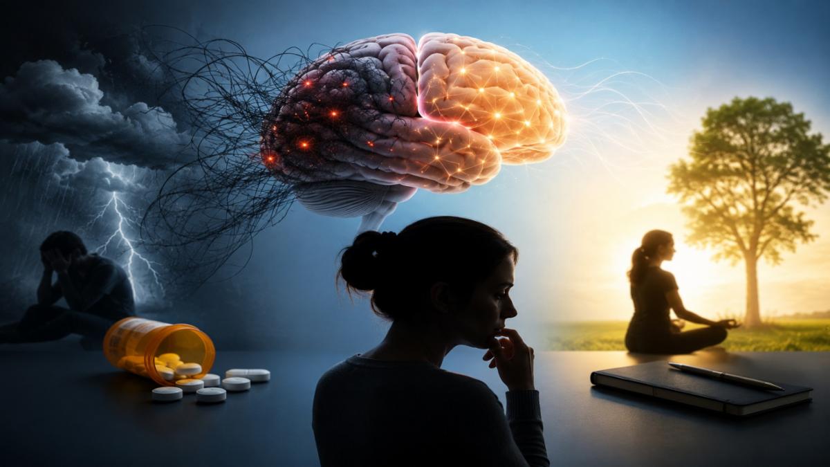 மூளையின் வேதிப்பொருட்களை மாற்றுவது மருந்து மட்டுமா? – Neuroplasticity & உளவியல் சிகிச்சை | Calmscious